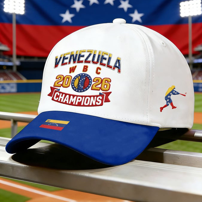 Venezuela 2026 WBC Champions Hat Game Day Merch Baseball Lover Gift