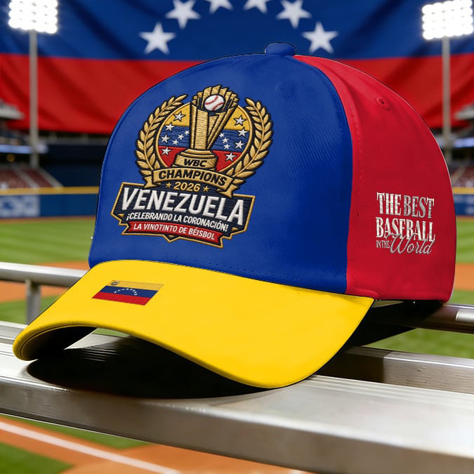 Venezuela 2026 WBC Champions Hat The Best Baseball Team In The World Merch Best Fan Gear