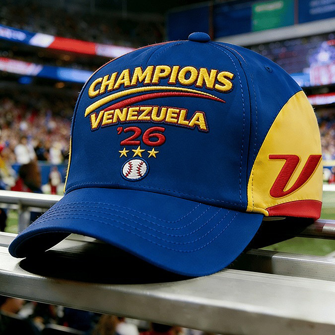 Venezuela 2026 WBC Champions Hat World Baseball Classic 2026 Cap Cool Gift For Fans