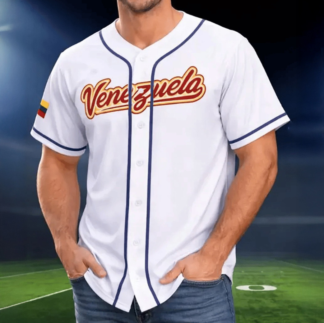 Venezuela 2026 WBC Champions Jersey Baseball Fan Merch Cool Gift For Husband