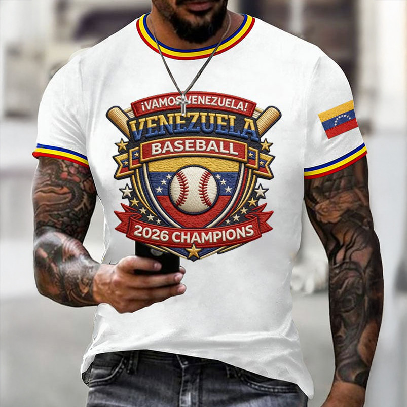 Venezuela 2026 WBC Champions T-Shirt Game Day Shirt Baseball Lover Gift For Him