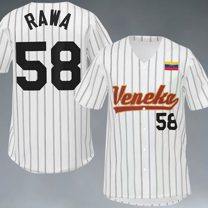 Venezuela 2026 WBC Champions Veneka 58 Jersey World Baseball Classic Shirt Best Fan Gift