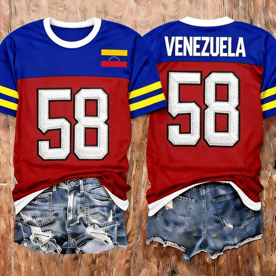 Venezuela 2026 WBC Champs 58 T-Shirt Baseball Clothes Game Day Gift For Sister