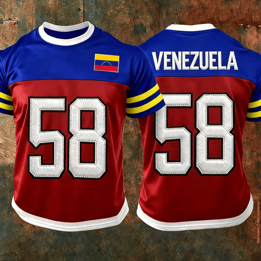 Venezuela 2026 WBC Champs 58 T-Shirt Game Day Baseball Clothes Cool Gift For Husband