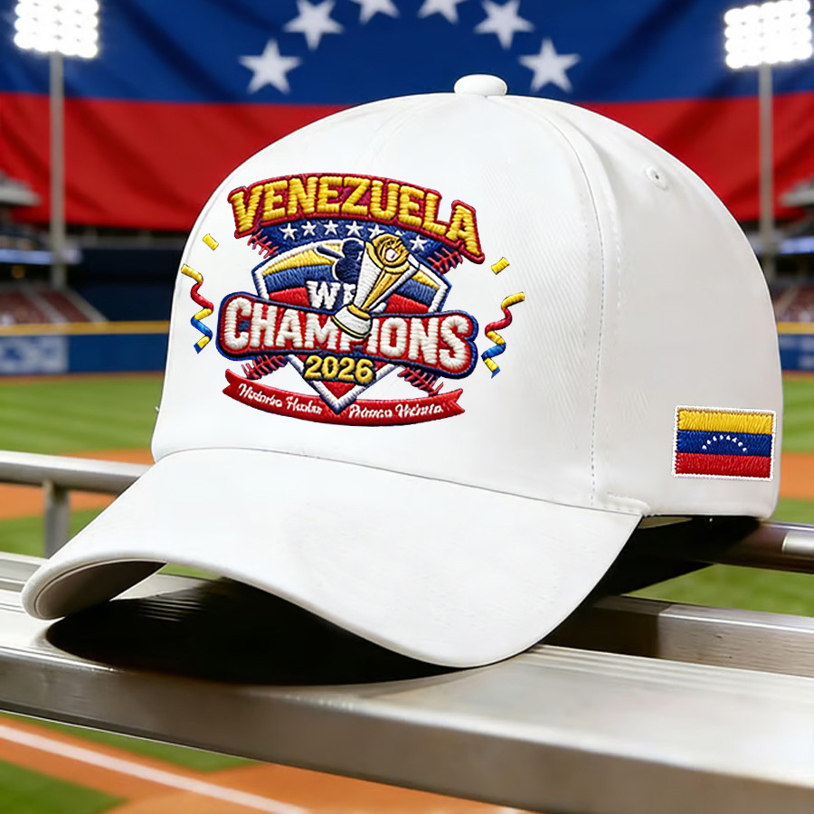 Venezuela 2026 WBC Champs Hat World Baseball Classic Baseball Cap Best Fan Gift