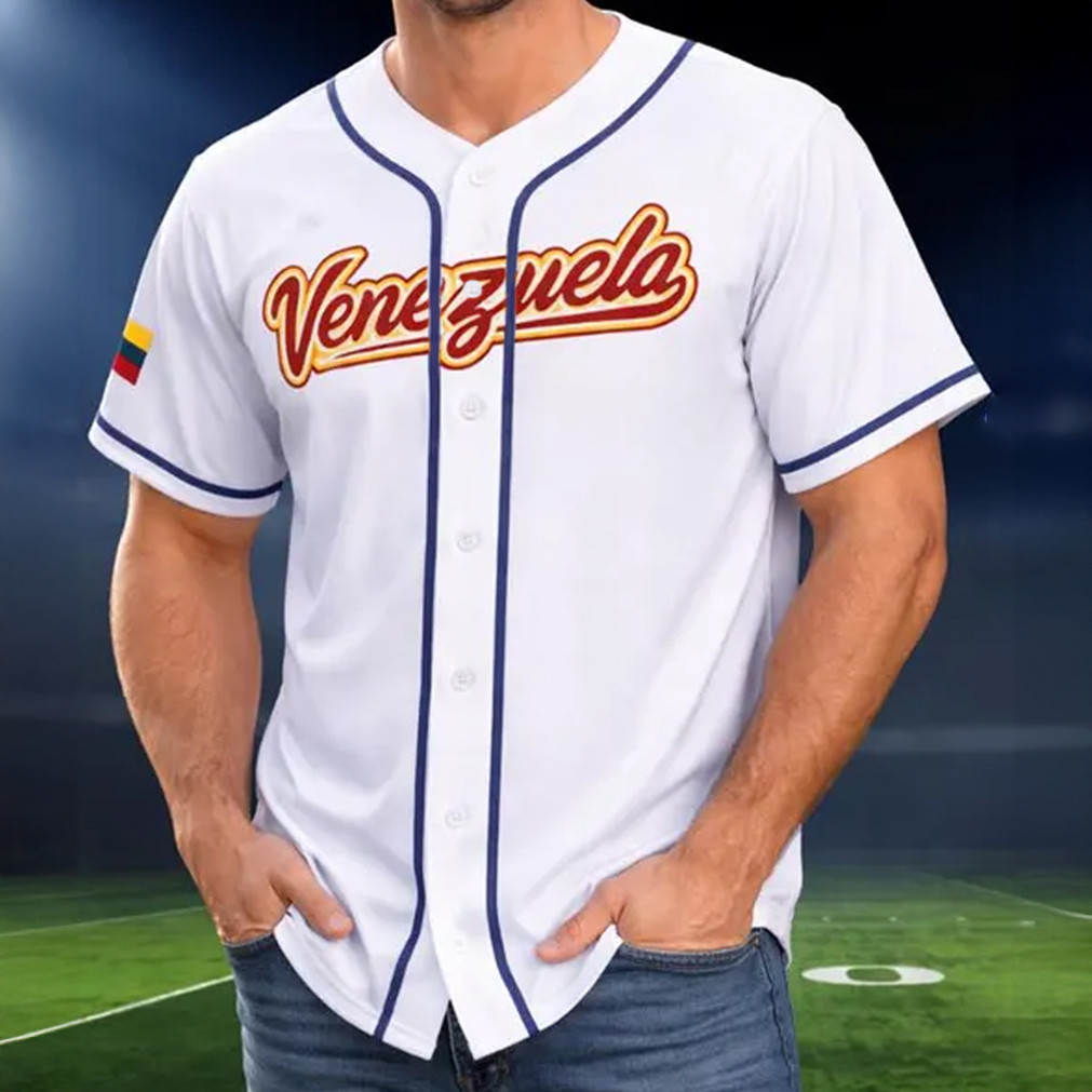 Venezuela 2026 WBC Champs Jersey World Baseball Classic Clothes Good Gift For Dad