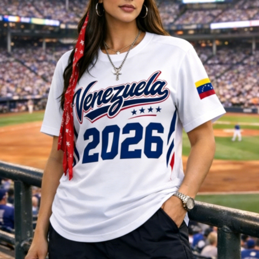 Venezuela 2026 WBC Champs T-Shirt World Baseball Classic Apparel Gift For Wife
