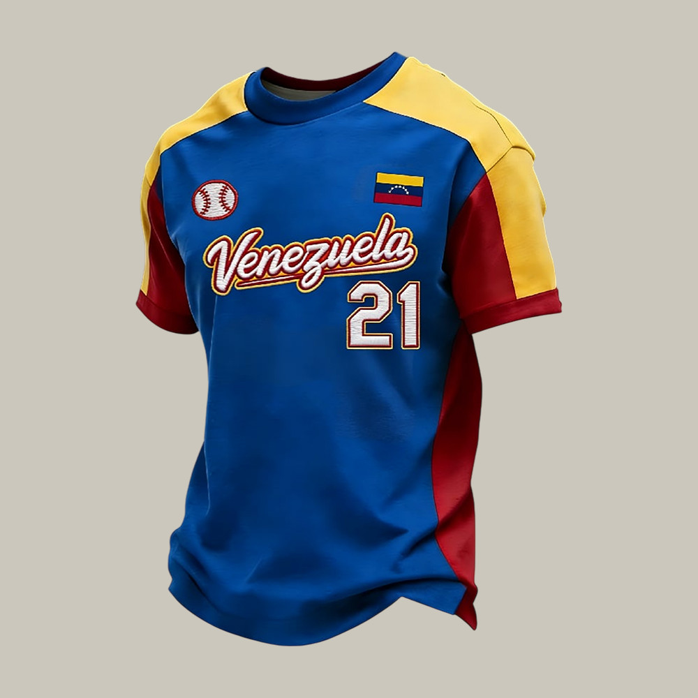 Venezuela 2026 World Baseball Classic Champions 21 T-Shirt Baseball Fan Merch WBC Gear