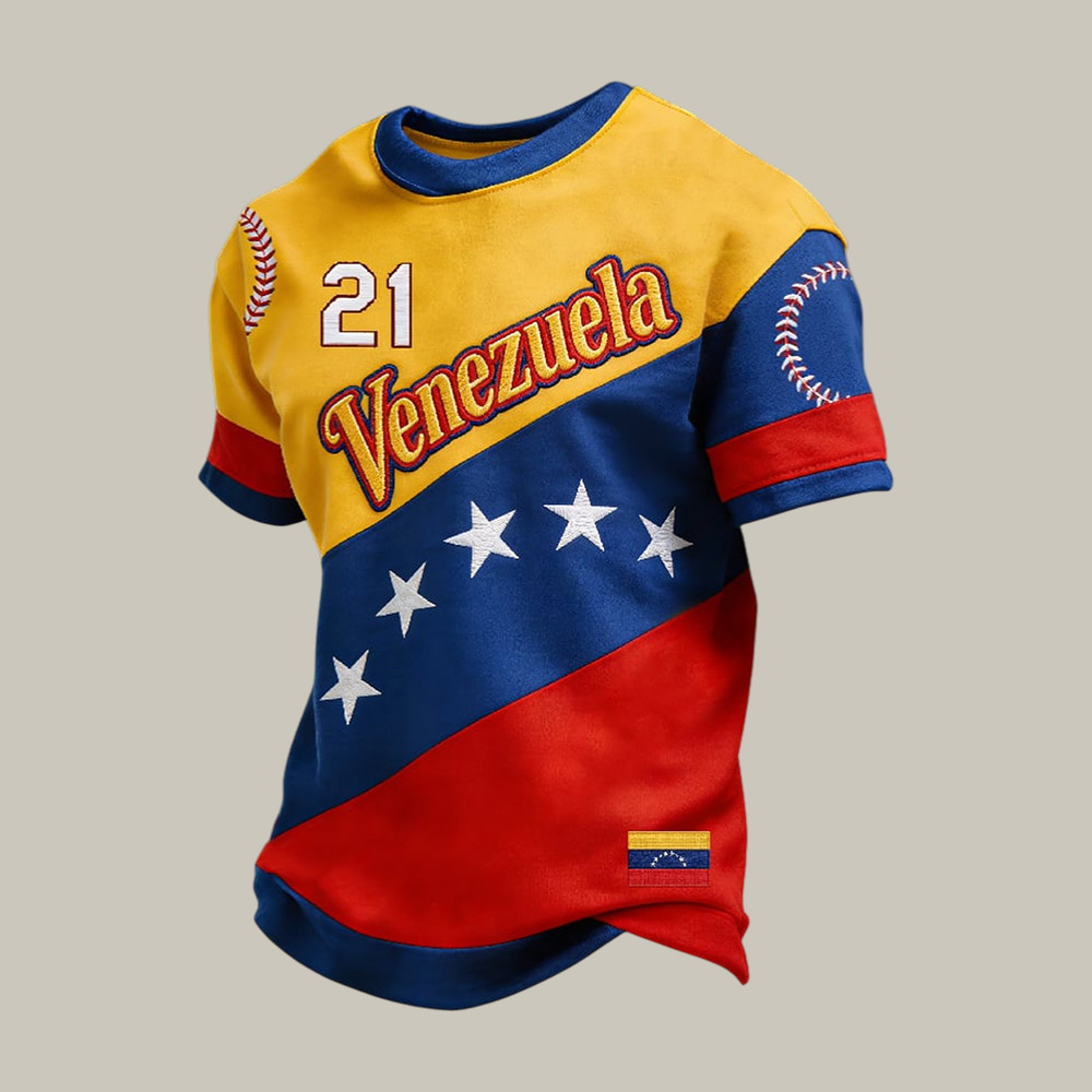 Venezuela 2026 World Baseball Classic Champions 21 T-Shirt WBC 2026 Merch Fan Gift