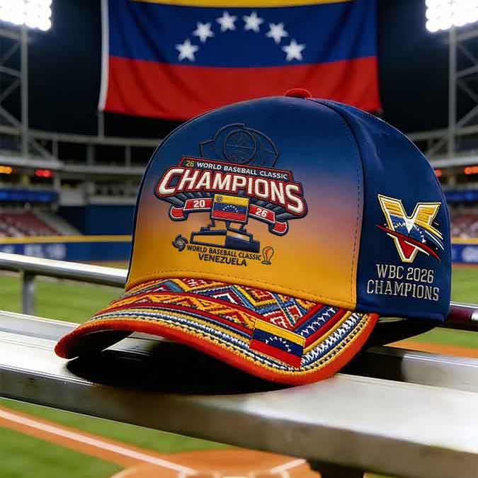 Venezuela 2026 World Baseball Classic Champions Hat Venezuela Baseball Pride Csp