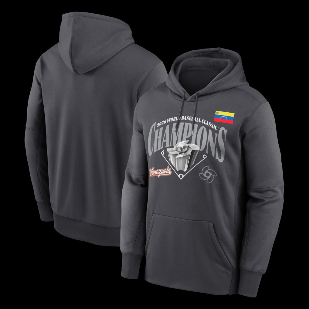 Venezuela 2026 World Baseball Classic Champions Hoodie Game Day Clothing Fan Gear