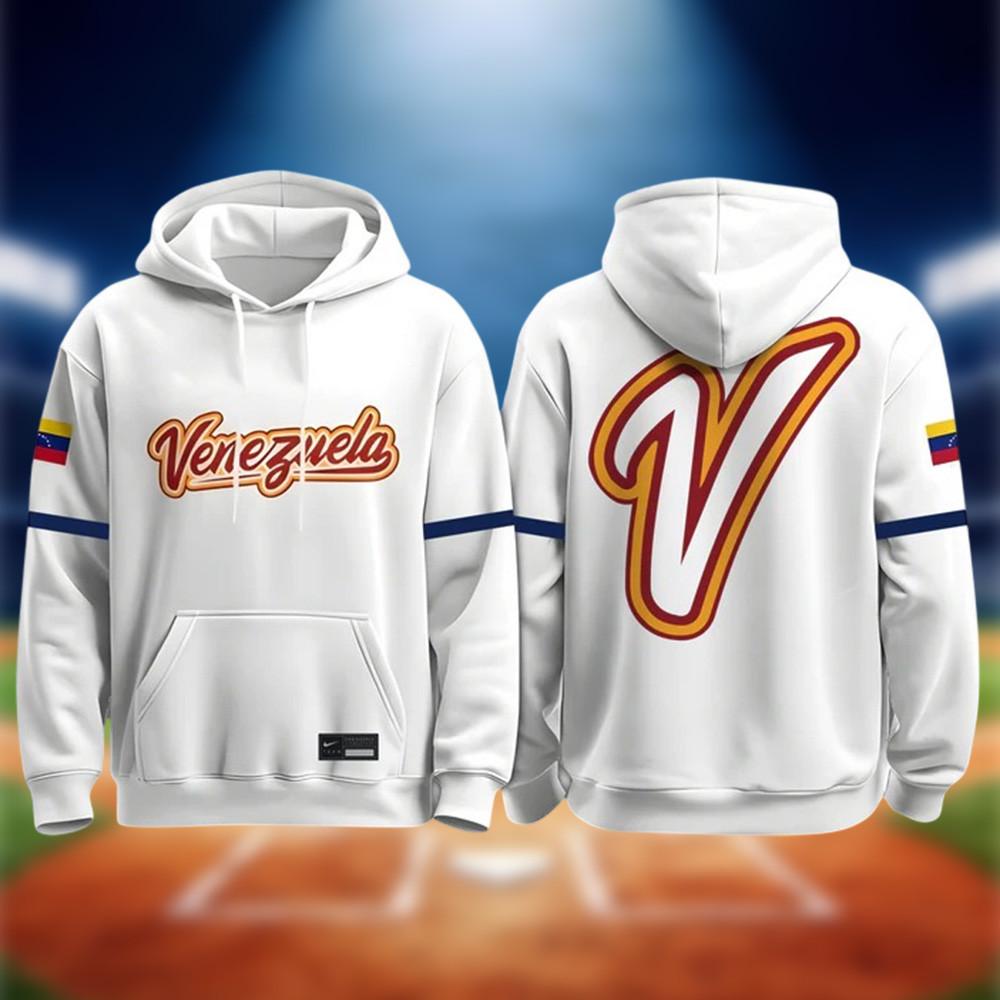 Venezuela 2026 World Baseball Classic Champions Hoodie Game Day Clothing Line Baseball Gear
