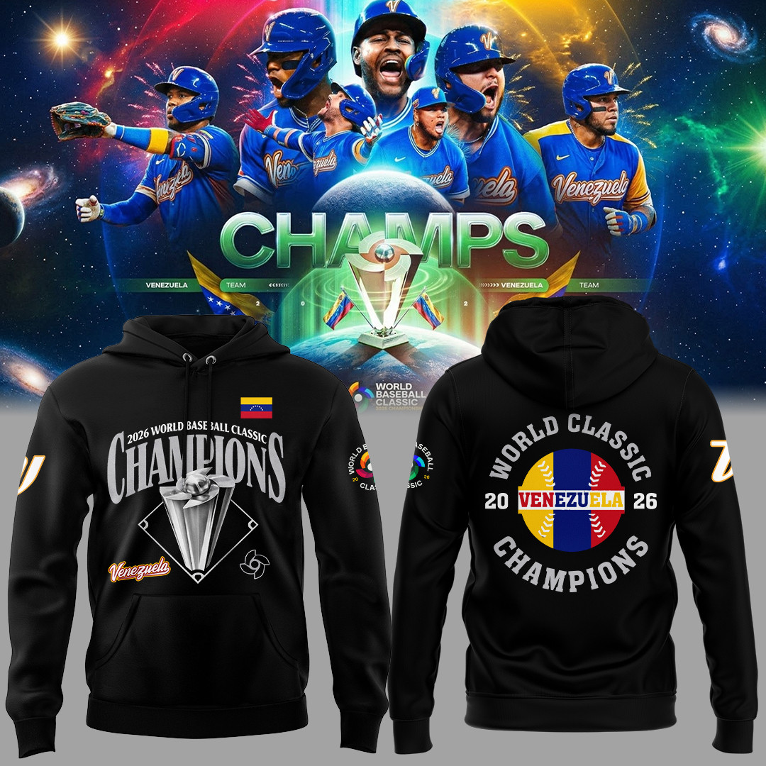 Venezuela 2026 World Baseball Classic Champions Hoodie WBC Apparel Unique Fan Gear