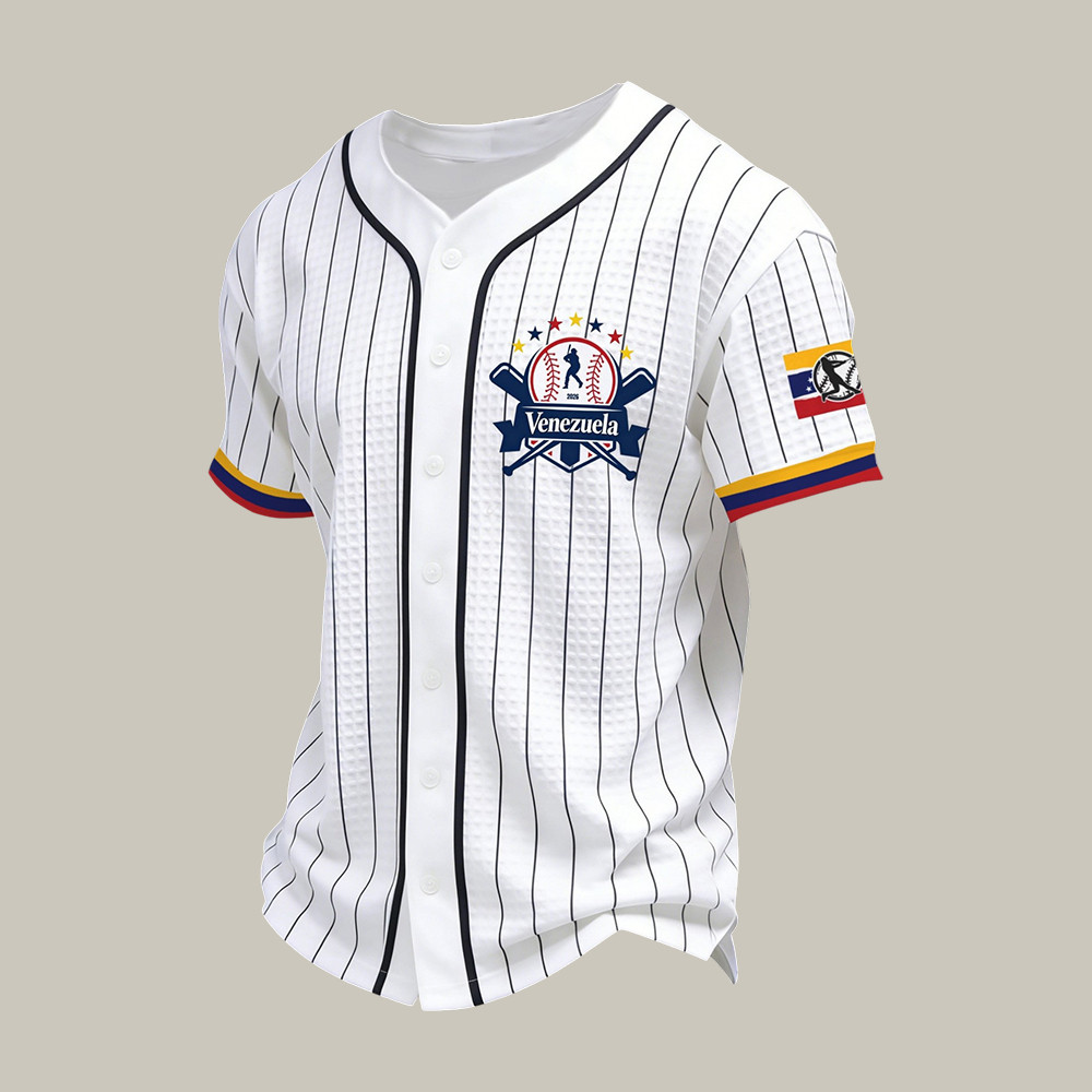 Venezuela 2026 World Baseball Classic Champions Jersey Baseball Clothes Fan Gift Idea