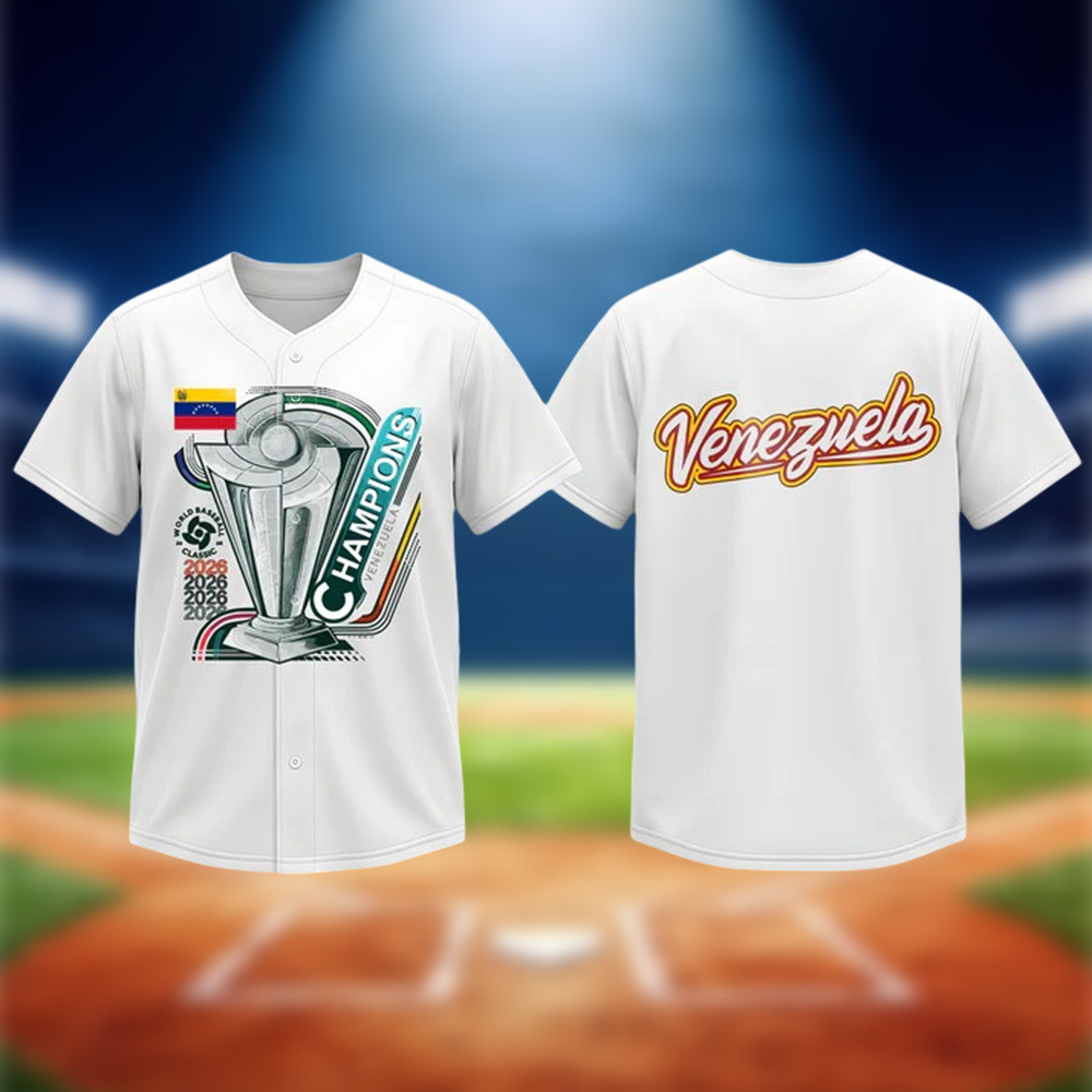 Venezuela 2026 World Baseball Classic Champions Jersey Game Day Clothes WBC Lover Gift