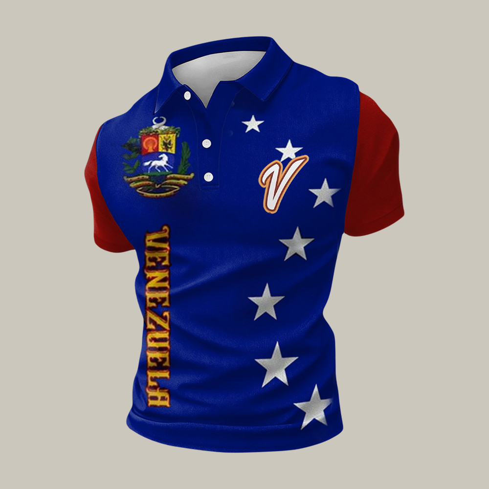 Venezuela 2026 World Baseball Classic Champions Polo Shirt Baseball Fan Merch Game Day Gear