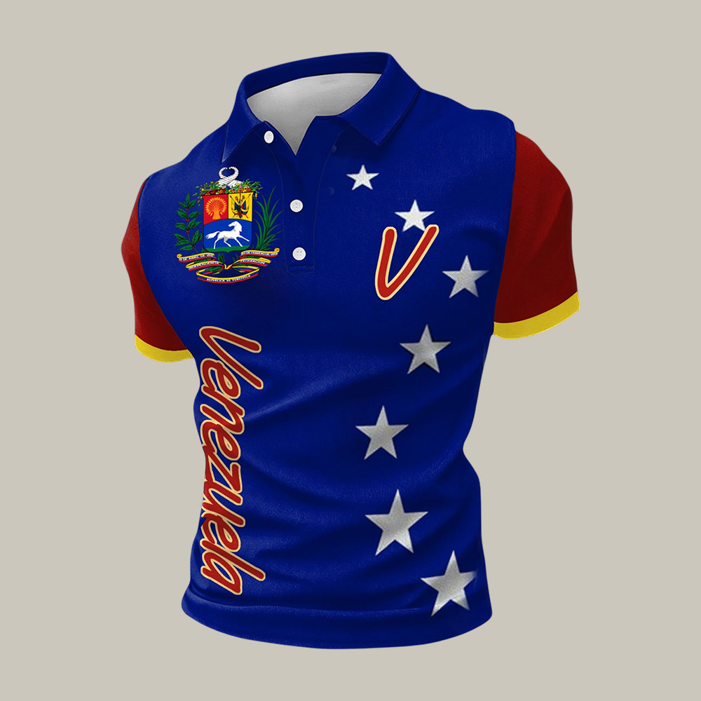 Venezuela 2026 World Baseball Classic Champions Polo Shirt WBC Clothes Game Day Gear