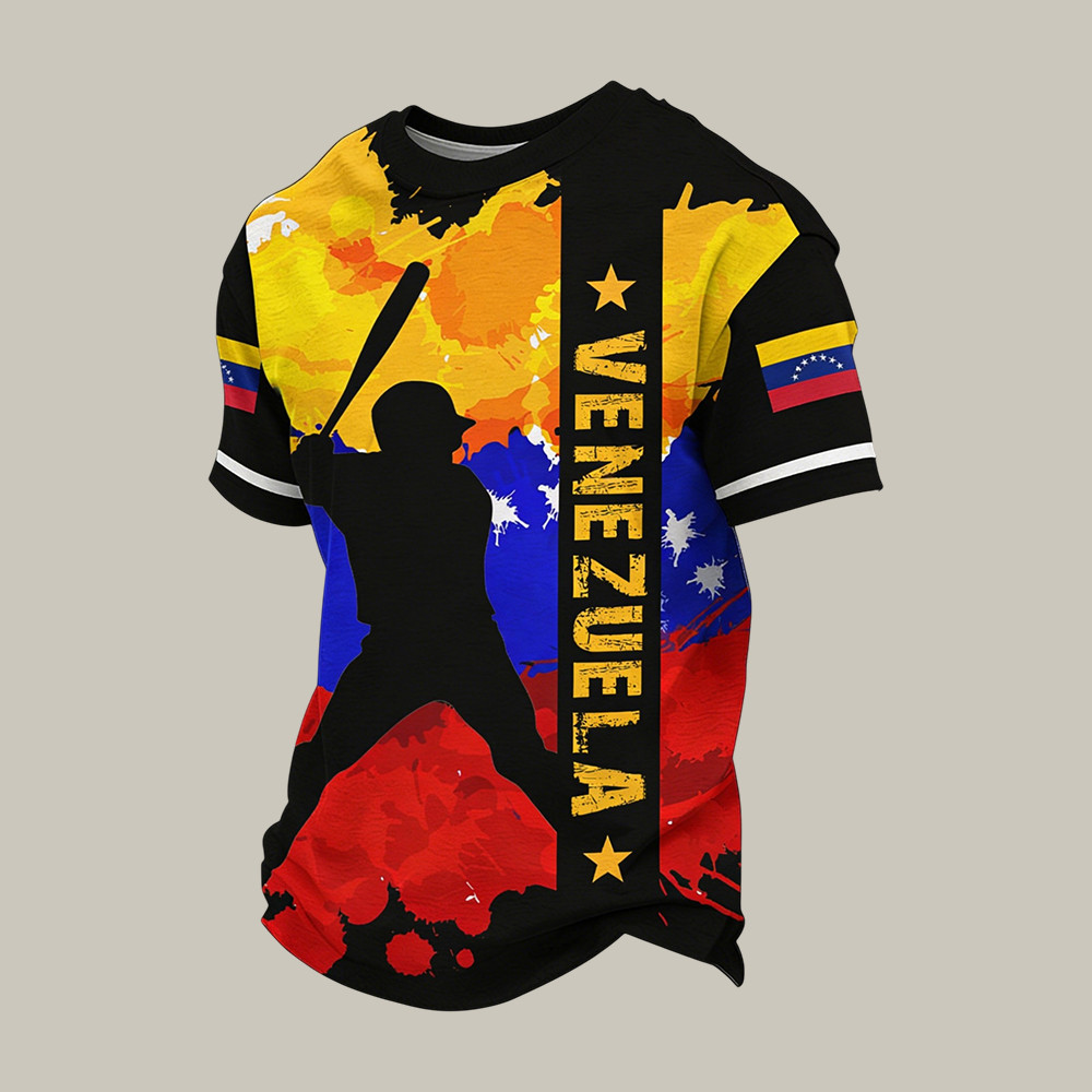 Venezuela 2026 World Baseball Classic Champions T-Shirt Baseball Clothes Best Fan Gear