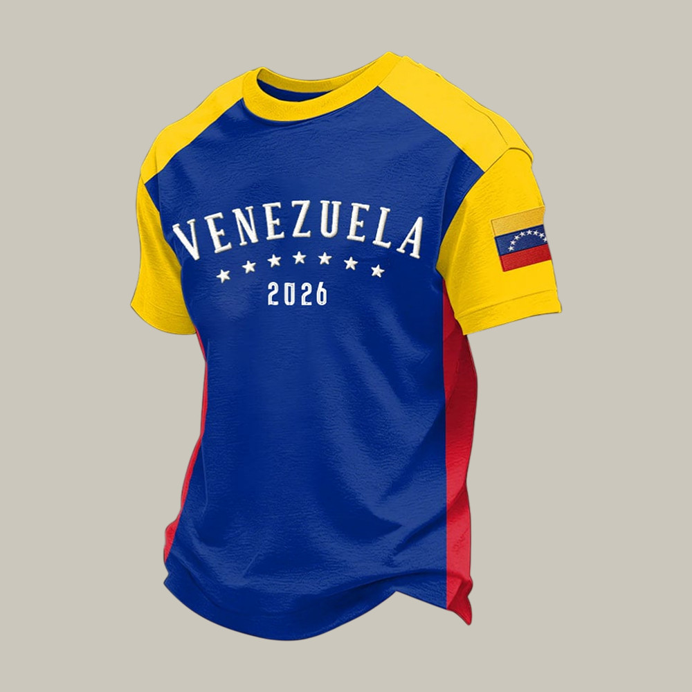 Venezuela 2026 World Baseball Classic Champions T-Shirt Baseball Clothes WBC Fan Gear