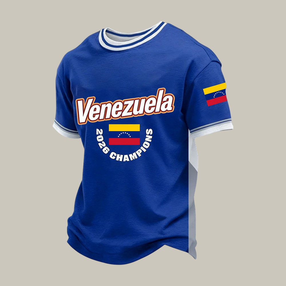Venezuela 2026 World Baseball Classic Champions T-Shirt Baseball Fan Merch Good Gift For Fans