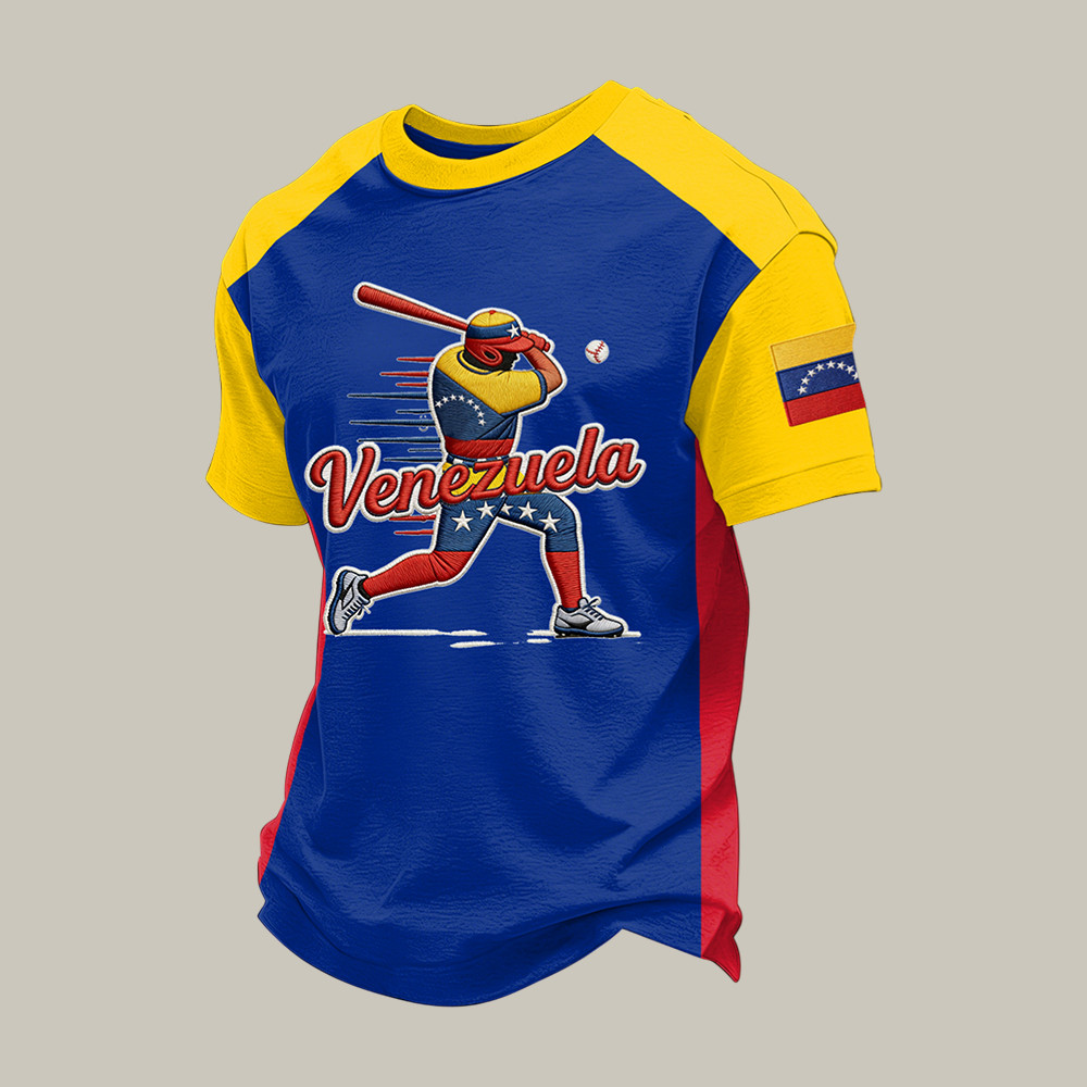 Venezuela 2026 World Baseball Classic Champions T-Shirt Baseball Graphic Tee WBC Lover Gift