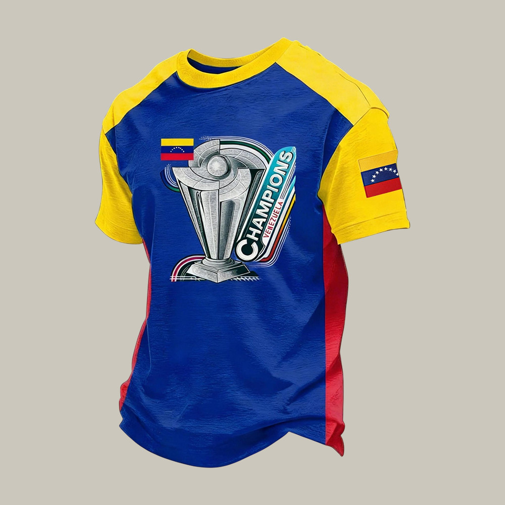 Venezuela 2026 World Baseball Classic Champions T-Shirt Baseball Merch Best Gift For Game Day