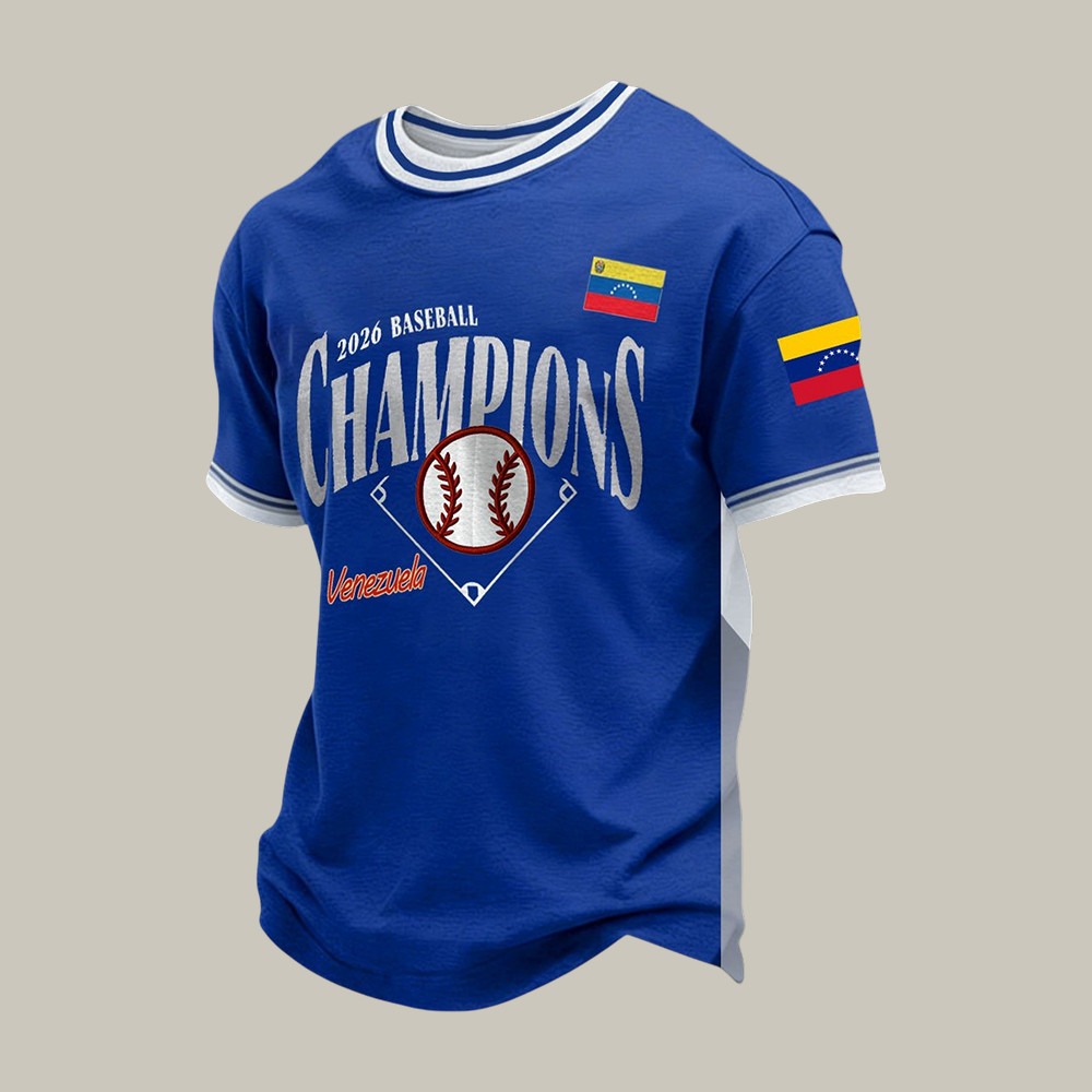 Venezuela 2026 World Baseball Classic Champions T-Shirt Baseball Shirt WBC Lover Gift