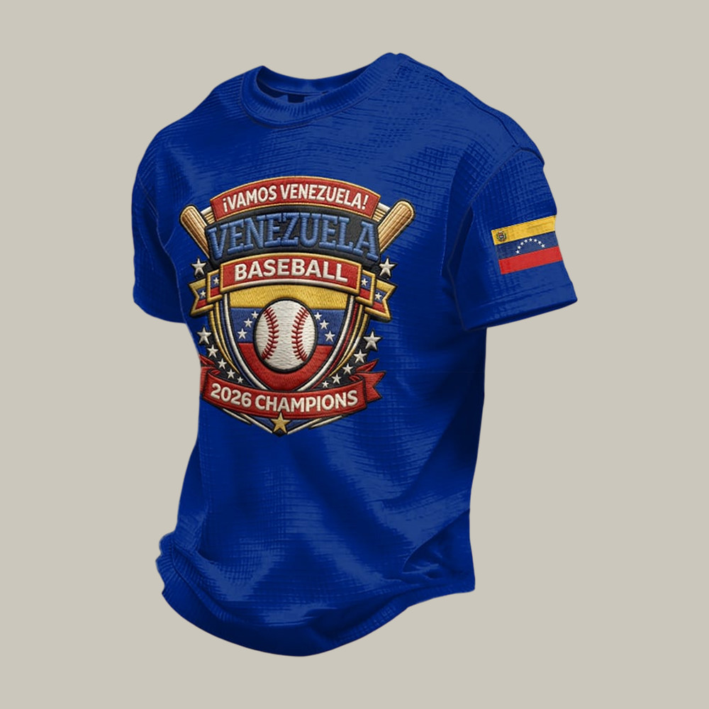 Venezuela 2026 World Baseball Classic Champions T-Shirt Game Day Clothing Fan Gift For Him