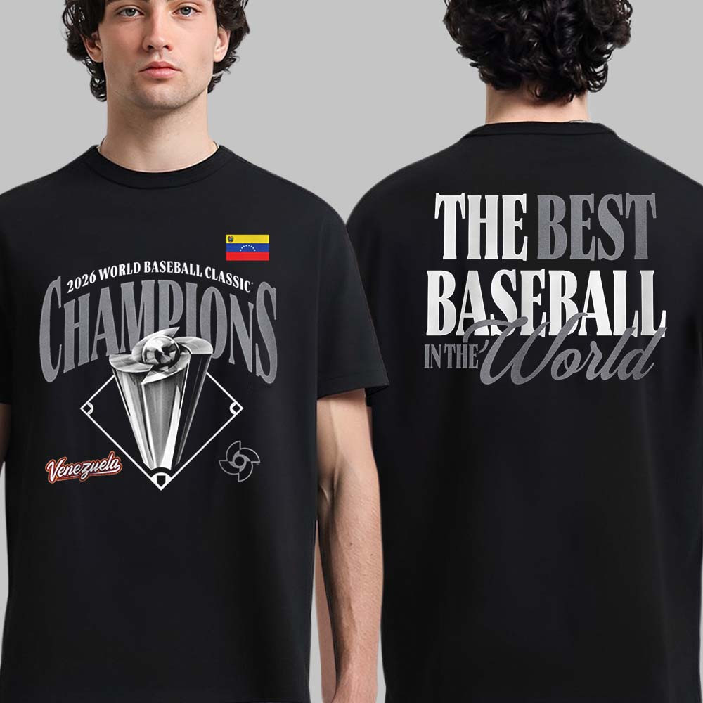 Venezuela 2026 World Baseball Classic Champions T-Shirt The Best Baseball In The World Shirt