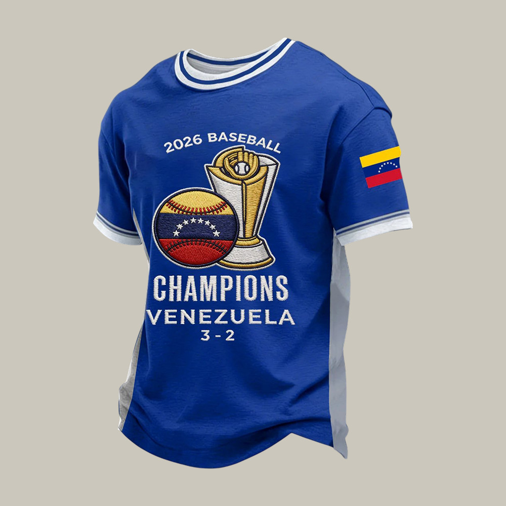 Venezuela 2026 World Baseball Classic Champions T-Shirt Venezuela 3 2 Shirt Fan Gear
