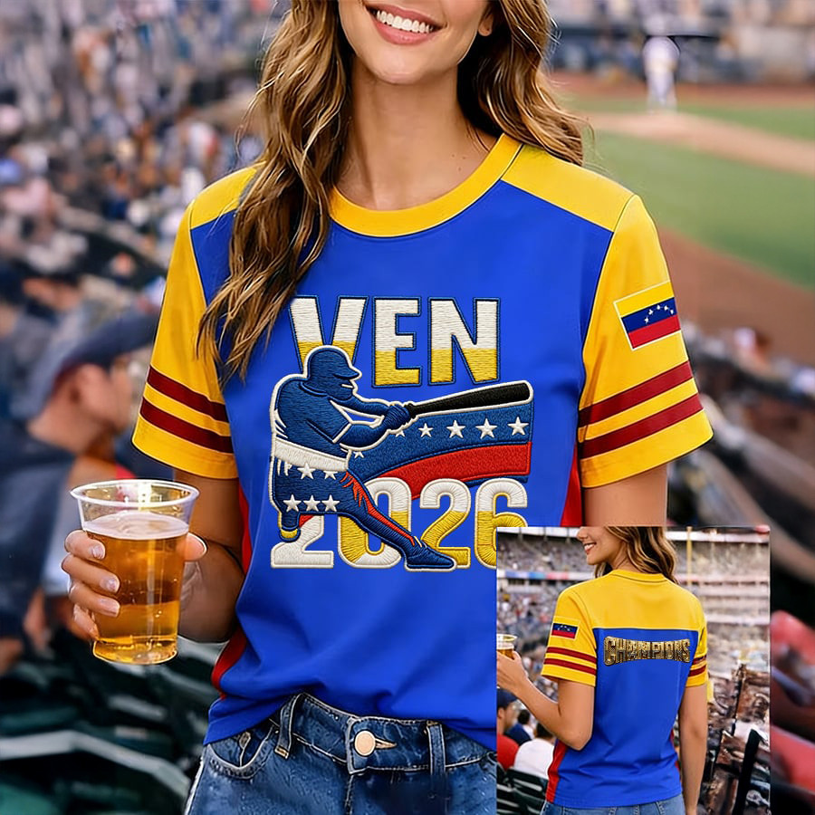 Venezuela 2026 World Baseball Classic Champions T-Shirt Venezuela Baseball Pride Shirt Fan Gear