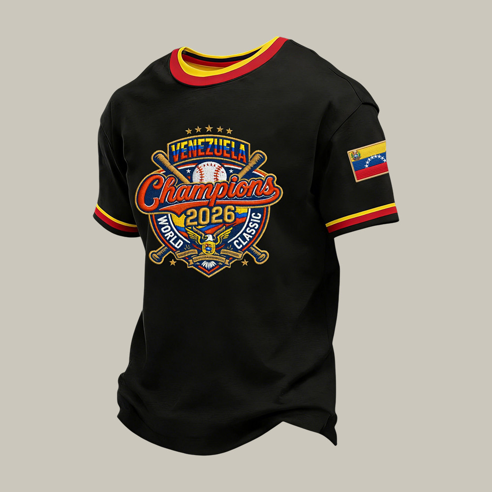 Venezuela 2026 World Baseball Classic Champions T-Shirt WBC 2026 Shirt Fan Gift For Dad