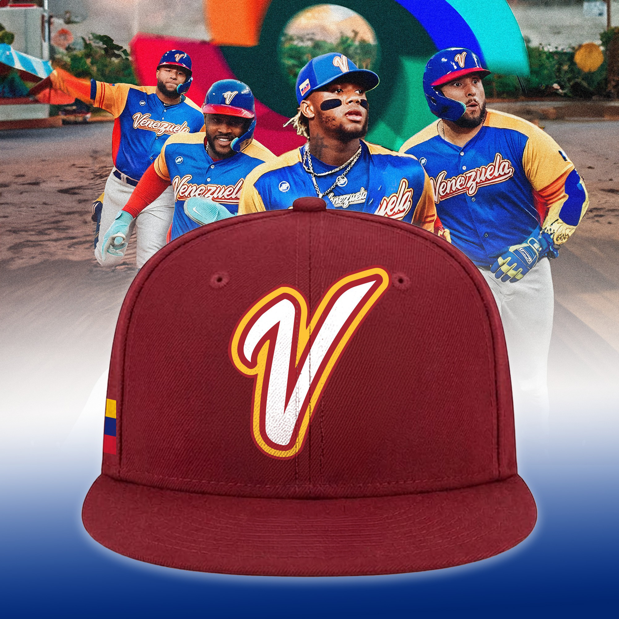 Venezuela 2026 World Baseball Classic Hat WBC Merch Game Day Gift For Him