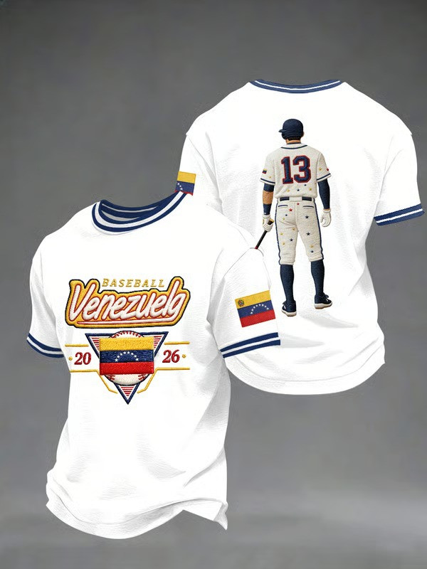 Venezuela Baseball 2026 T-Shirt WBC Fan Gear Champions Player Best Gift For Baseball Supporters