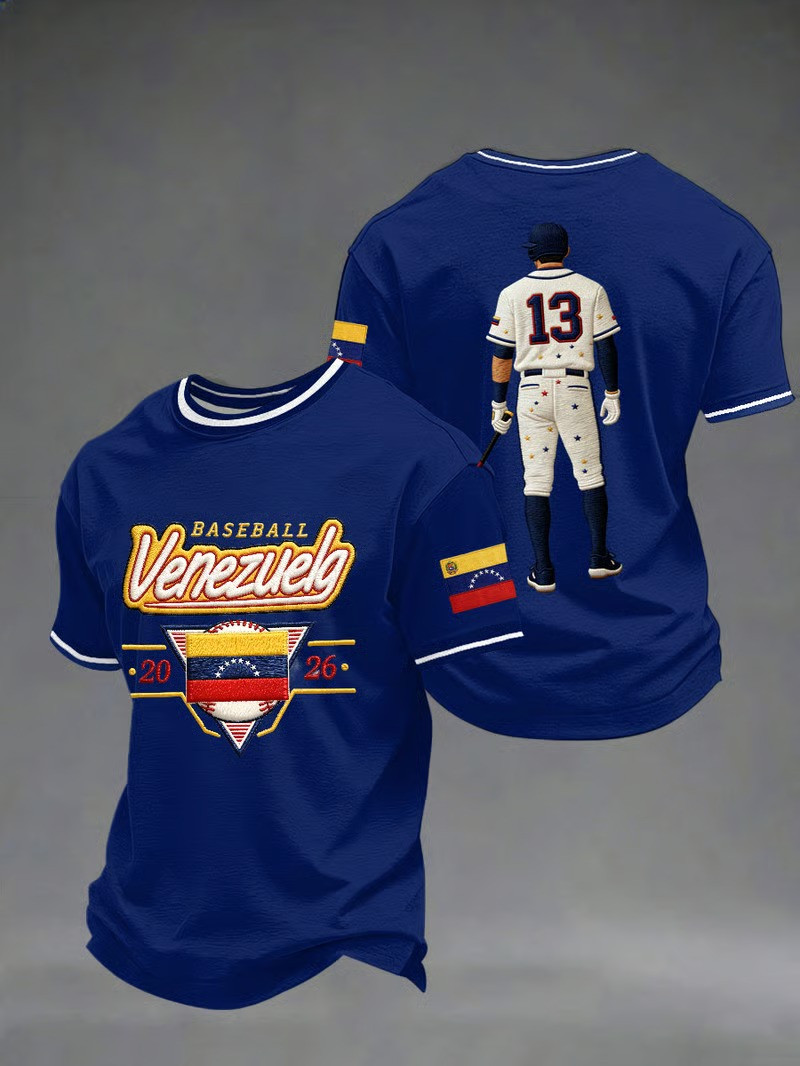 Venezuela Baseball 2026 T-Shirt WBC Player 13 Fan Gear Champions Best Gift For Baseball Supporters
