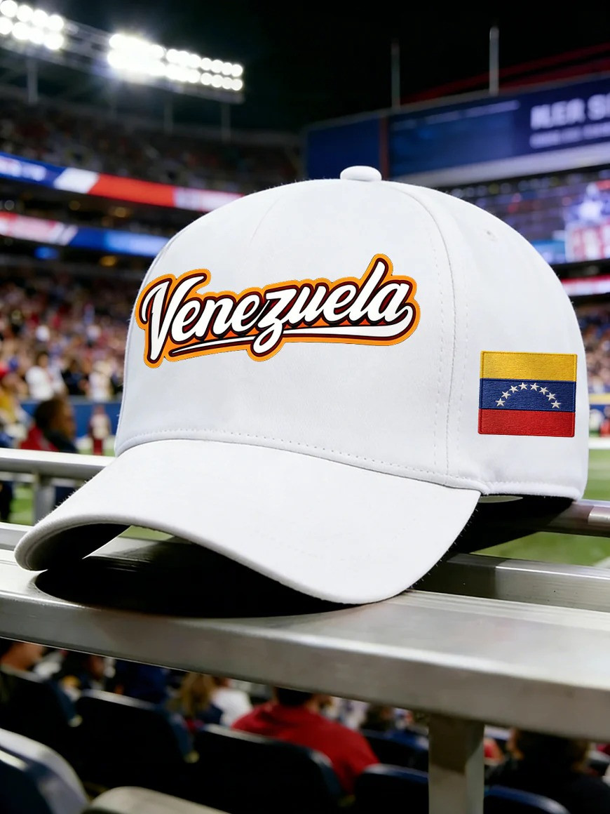 Venezuela Baseball Hat WBC 2026 Fan Gear Champion Nation Cap Best Gift For Venezuelan Sports Fans