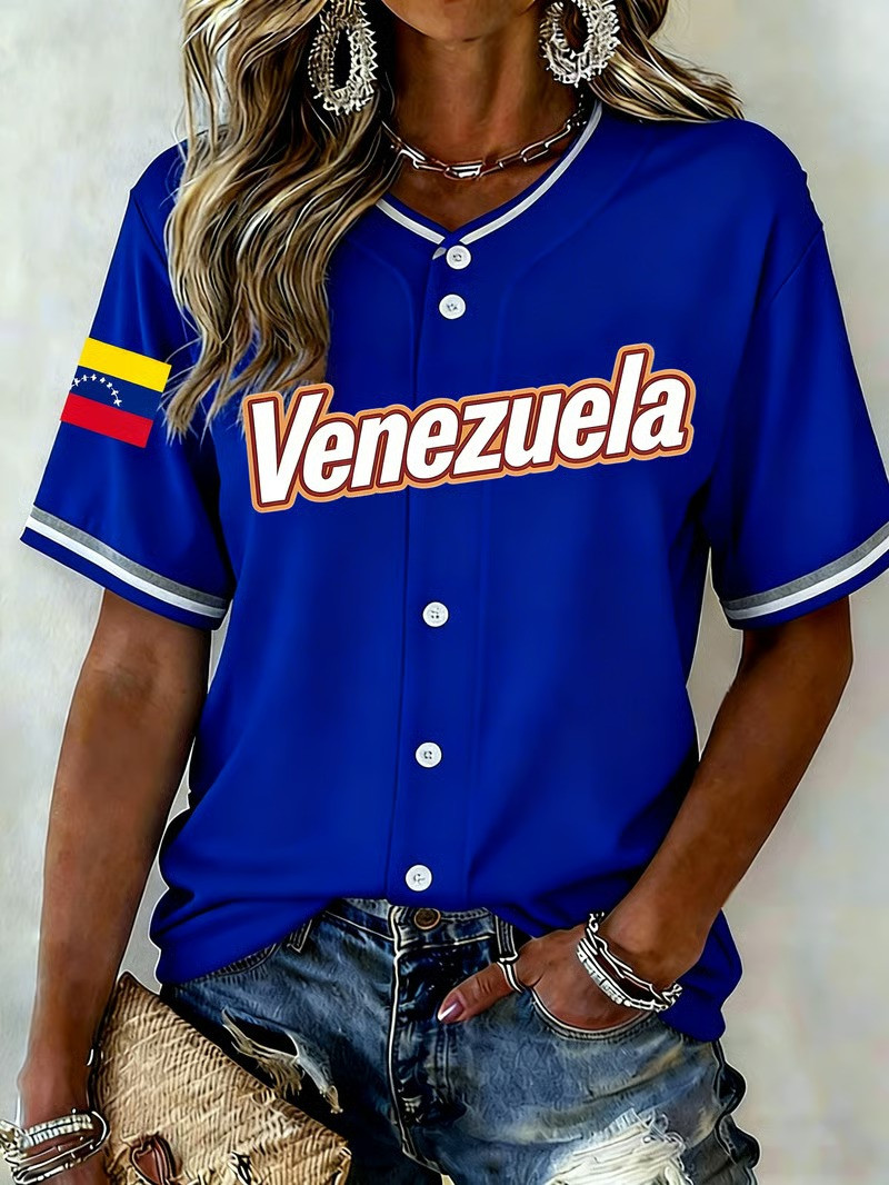 Venezuela Baseball Jersey Shirt WBC 2026 Champions Fan Gear Trending Gift For Baseball Supporters
