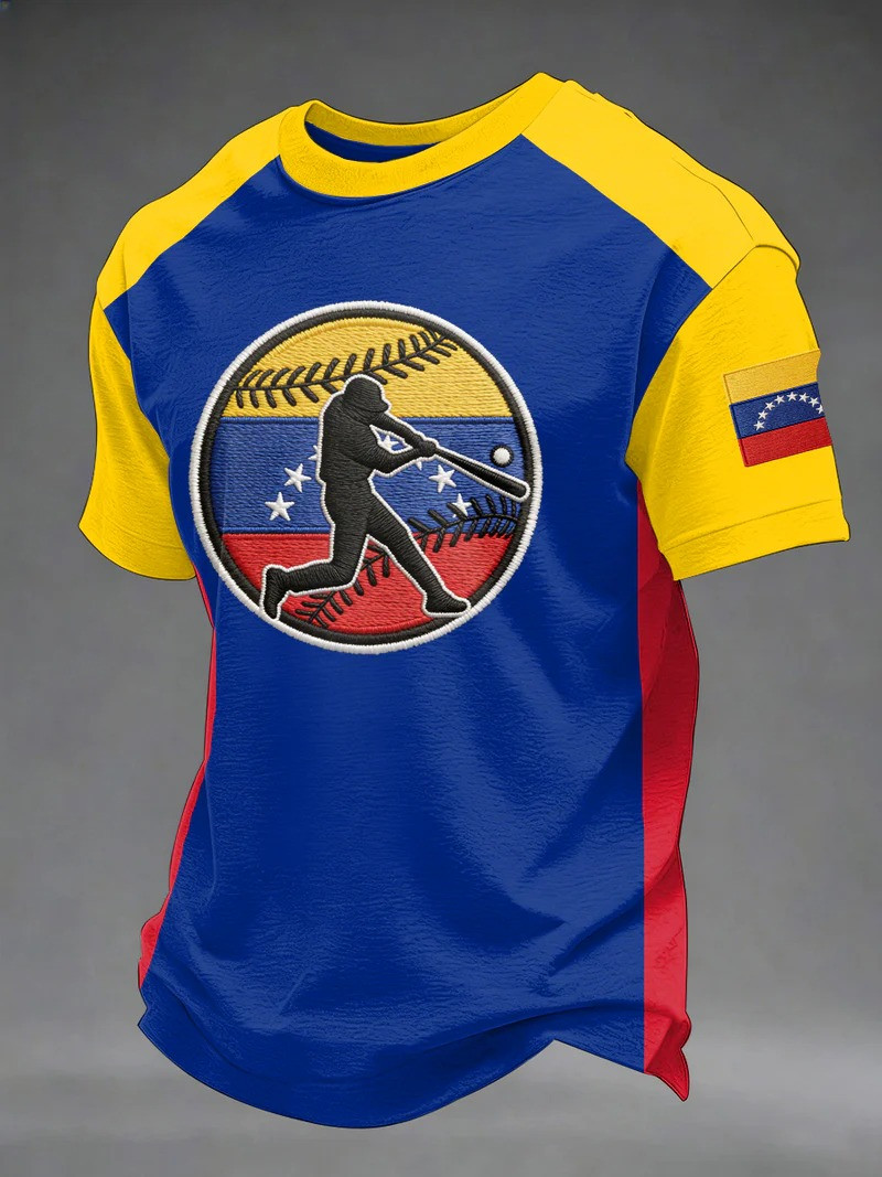 Venezuela Baseball T-Shirt WBC 2026 Fan Gear Patriotic Heritage Gift For Venezuelan Sports Lovers