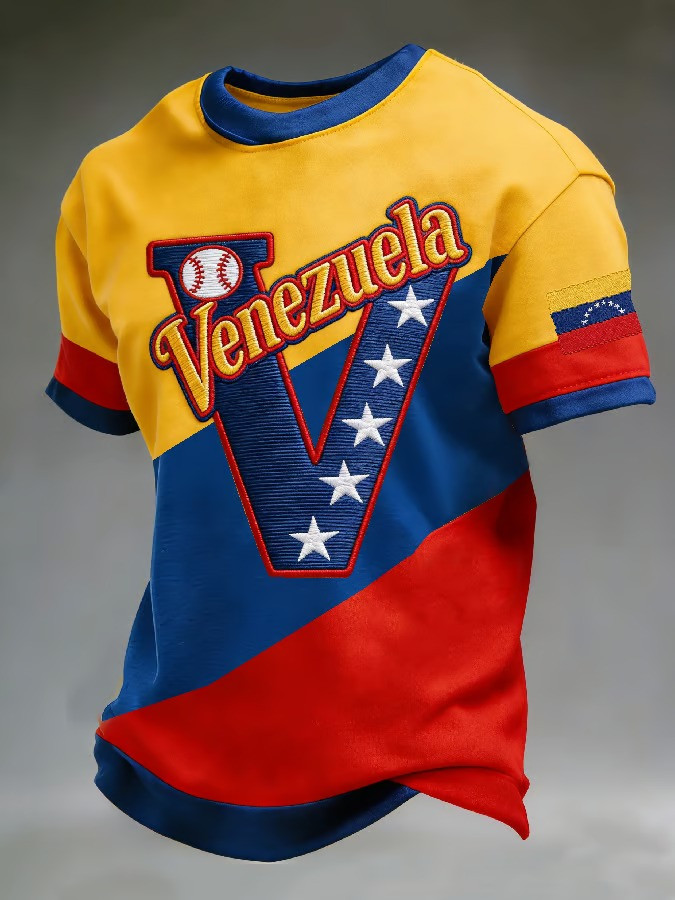 Venezuela Baseball T-Shirt WBC 2026 Stars Champions Fan Gear Best Gift For Baseball Fans