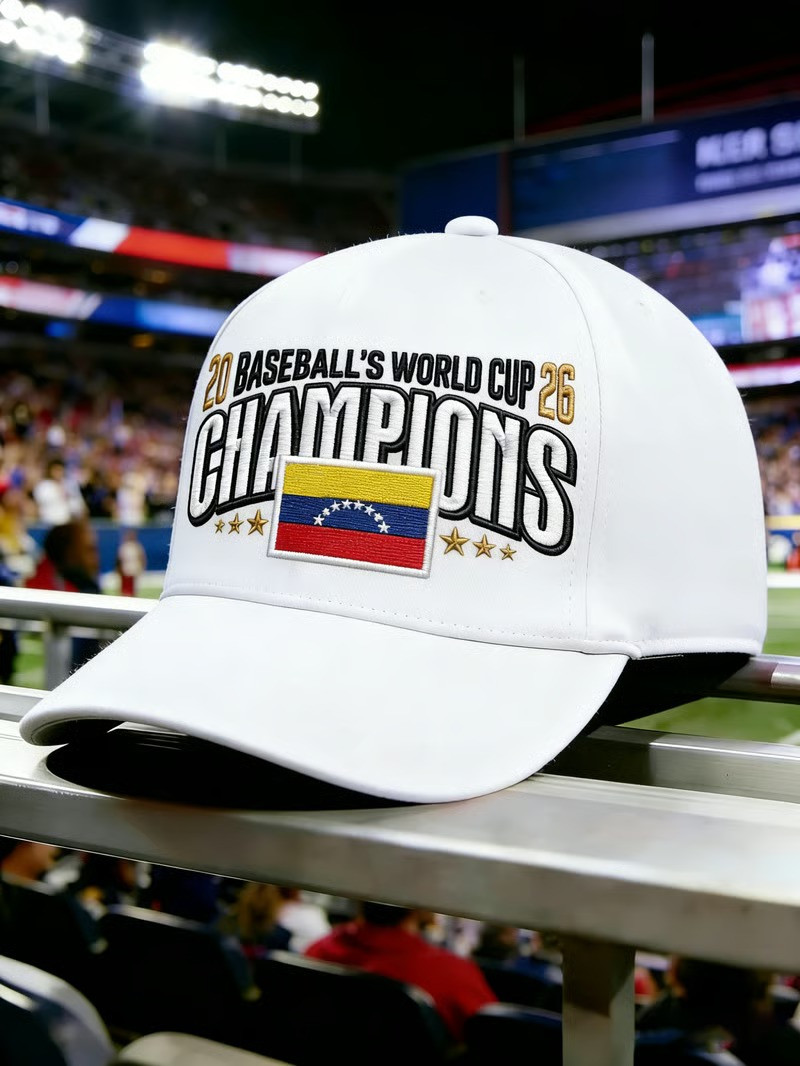 Venezuela Baseball World Cup 2026 Champions Baseball Hat WBC Fan Gear Gift For Baseball Supporters