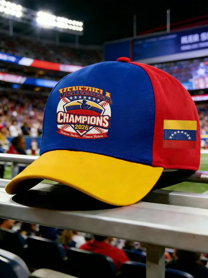 Venezuela Champions 2026 Baseball Hat WBC Historia Hecha Fan Gear Best Gift For Baseball Supporters
