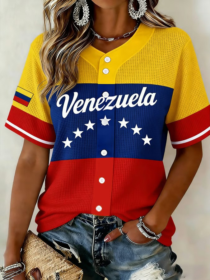 Venezuela Stars Baseball Jersey Shirt WBC 2026 Champions Fan Gear Best Gift For Baseball Supporters