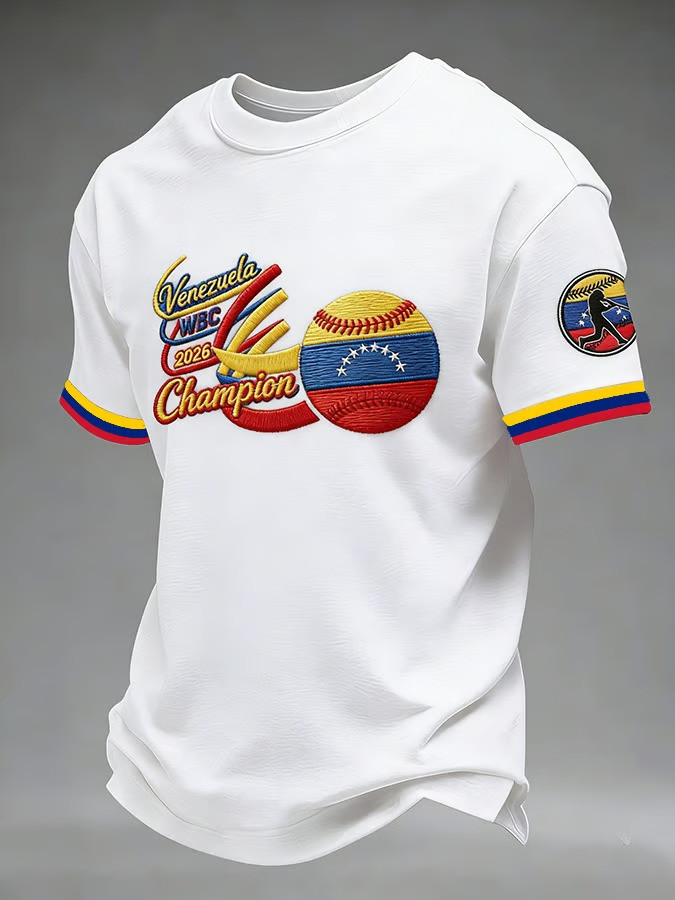 Venezuela WBC 2026 Champion T-Shirt Baseball Ball Fan Gear Trending Gift For Baseball Supporters