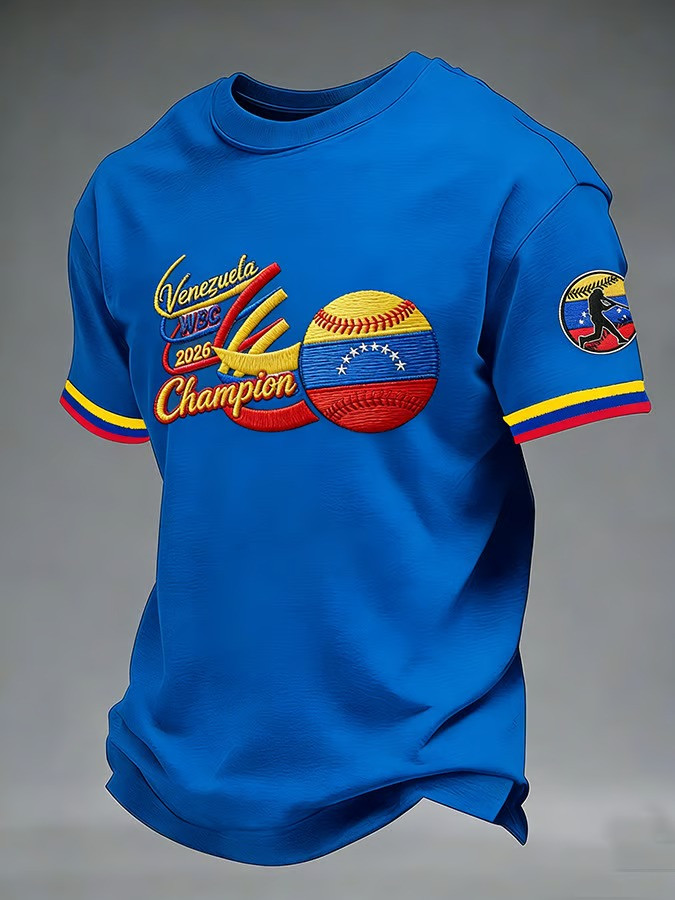 Venezuela WBC 2026 Champion T-Shirt Baseball Fan Gear Trending Best Gift For Baseball Supporters