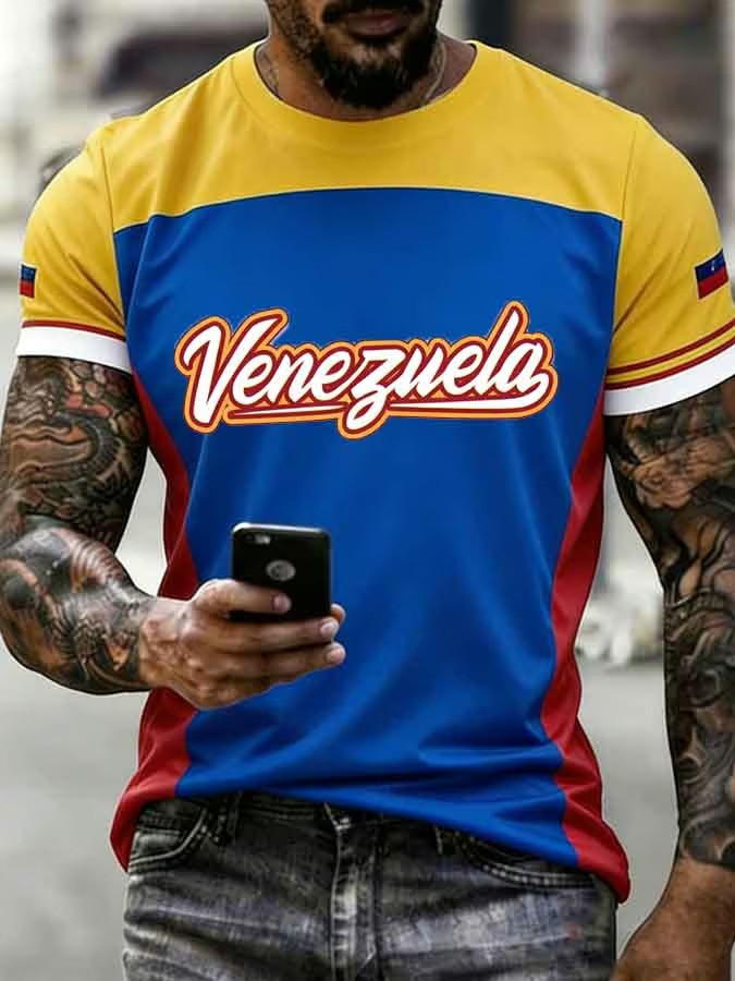 Venezuela WBC 2026 Champion T-Shirt Baseball Script Fan Gear Patriotic Best Gift For Supporters