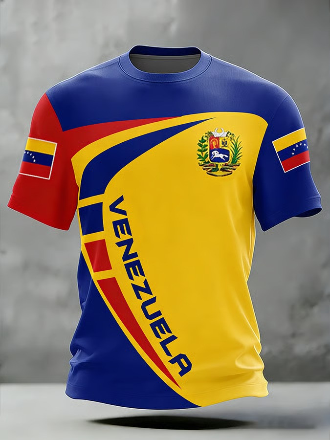 Venezuela WBC 2026 Champion T-Shirt Coat Of Arms Patriotic Pride Fan Gear Best Gift For Supporters