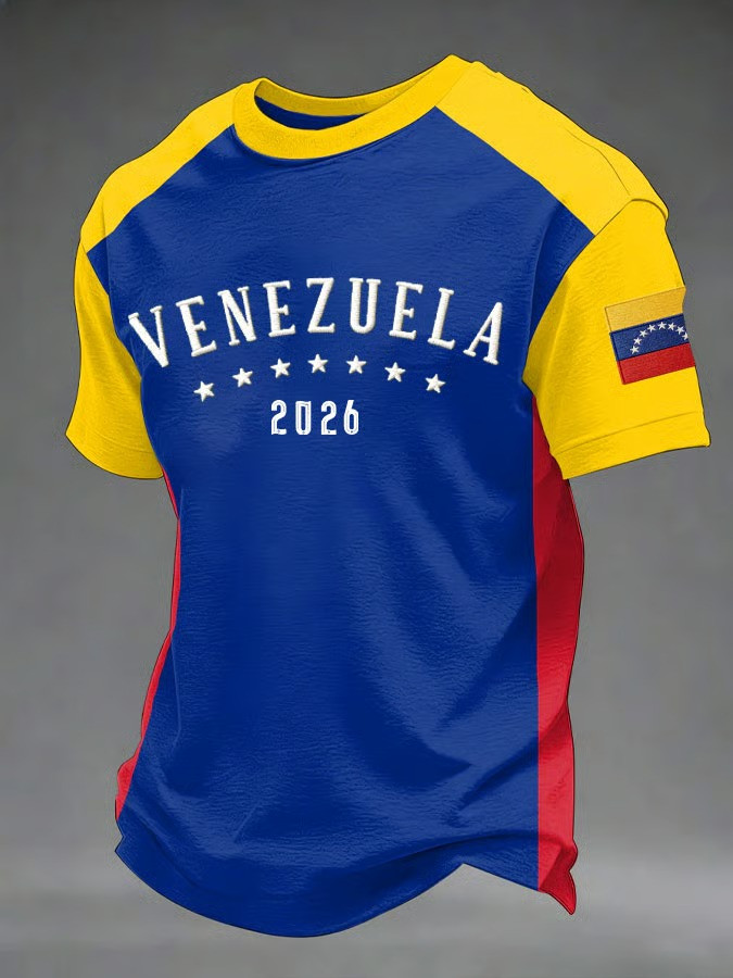 Venezuela WBC 2026 Champion T-Shirt Stars Pride Patriotic Fan Gear Best Gift For Baseball Supporters