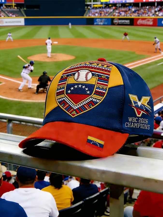 Venezuela WBC 2026 Champions Baseball Hat Aztec Tribal Fan Gear Patriotic Gift For Baseball Lovers