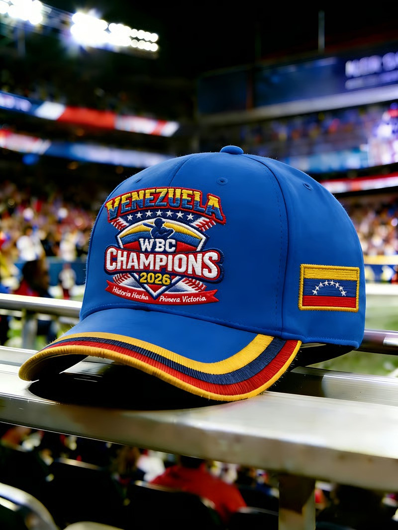 Venezuela WBC 2026 Champions Baseball Hat Historia Hecha Primera Victoria Fan Gift For Supporters