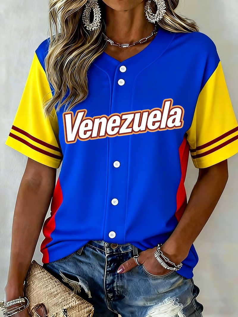 Venezuela WBC 2026 Champions Baseball Jersey Shirt Fan Gear Trending Gift For Baseball Supporters